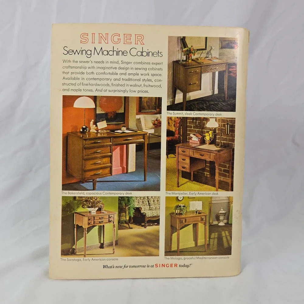 Vintage Singer Golden Touch &‎ Sew 750 Sewing Machine Instruction Manual Book